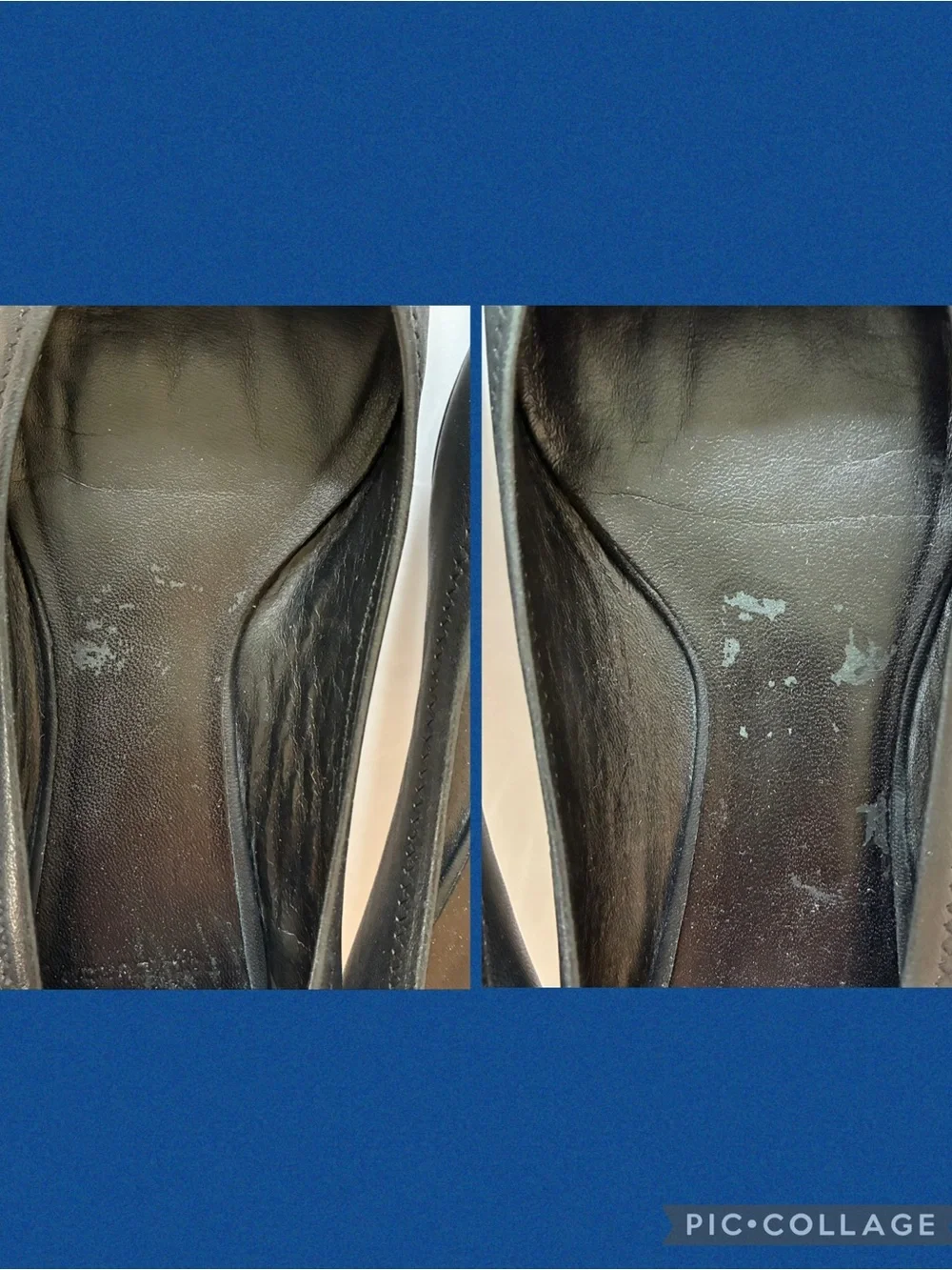 Tory Burch Black + Silver Reva Ballet Flat
